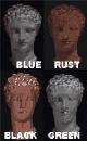 Patina Solution for aged look of Copper, Bronze or Rust, Gallons